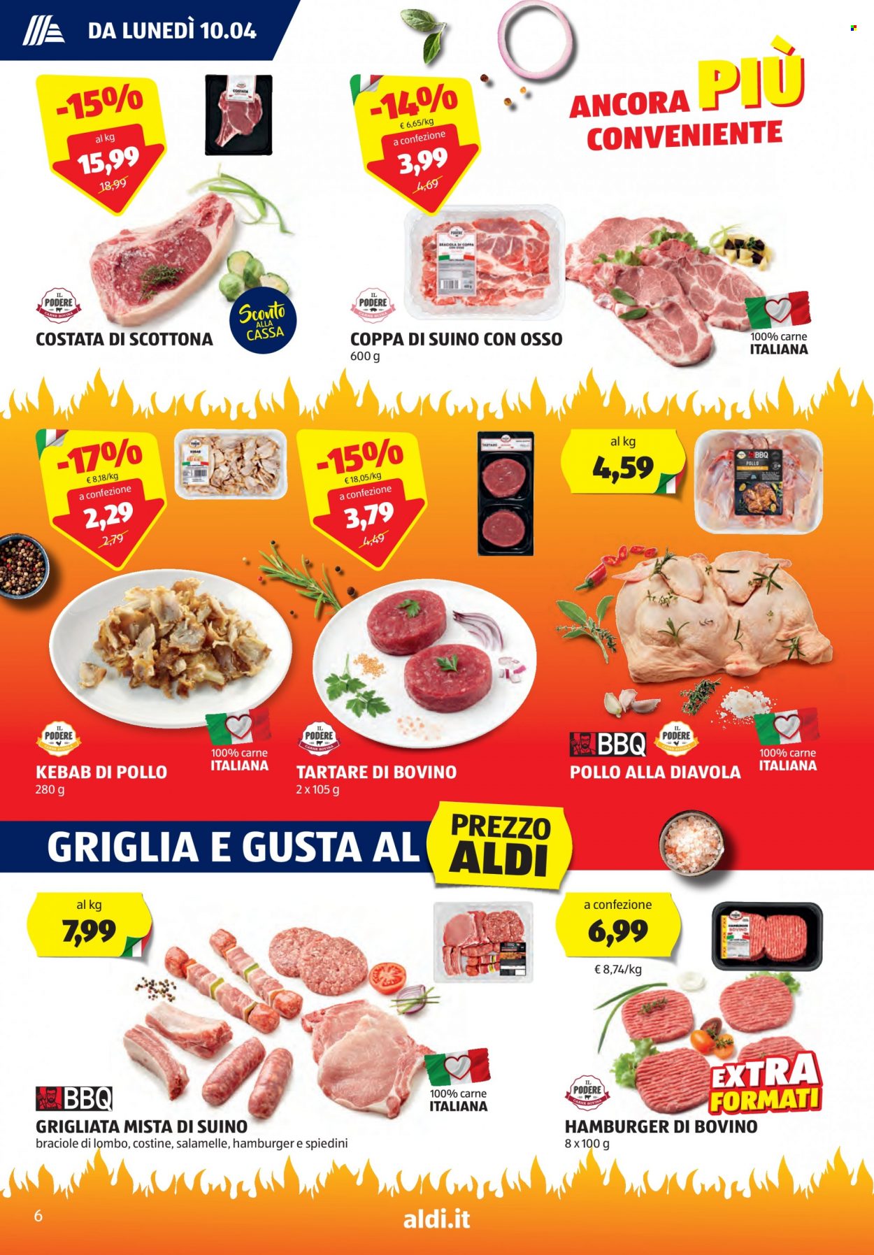 Volantino Aldi - 10/4/2023 - 16/4/2023. Pagina 6