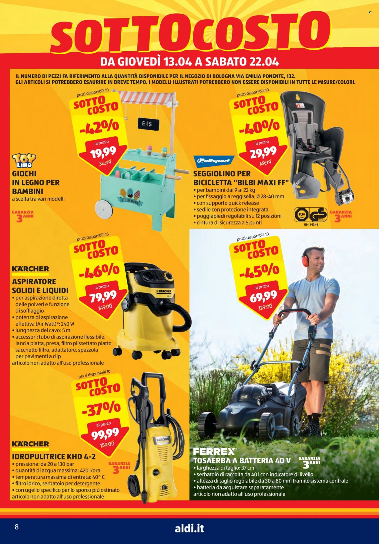 Volantino Aldi - 13/4/2023 - 16/4/2023. Pagina 8