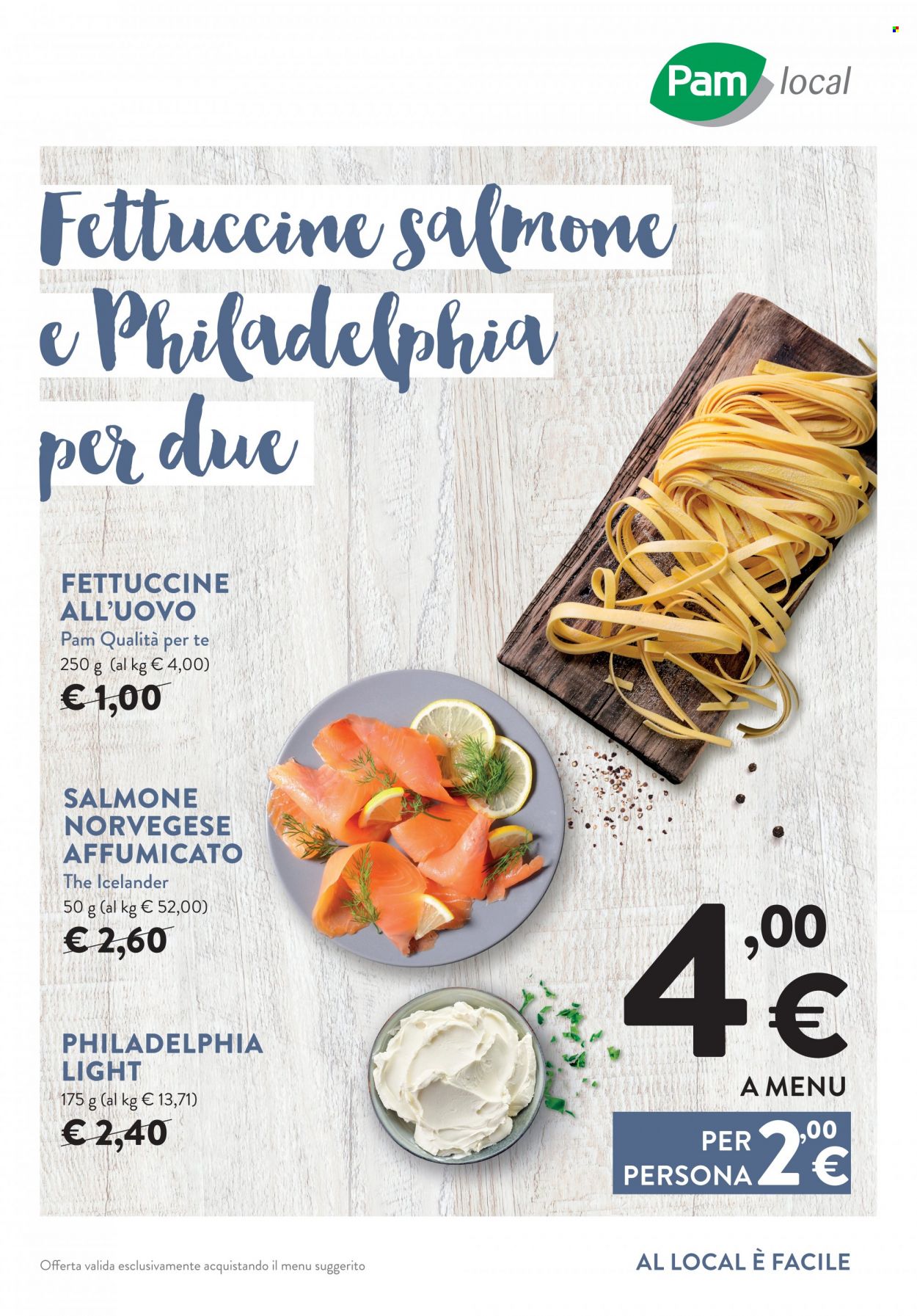 Volantino Pam local. Pagina 1