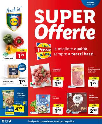 Volantino Lidl - 10/4/2023 - 16/4/2023.
