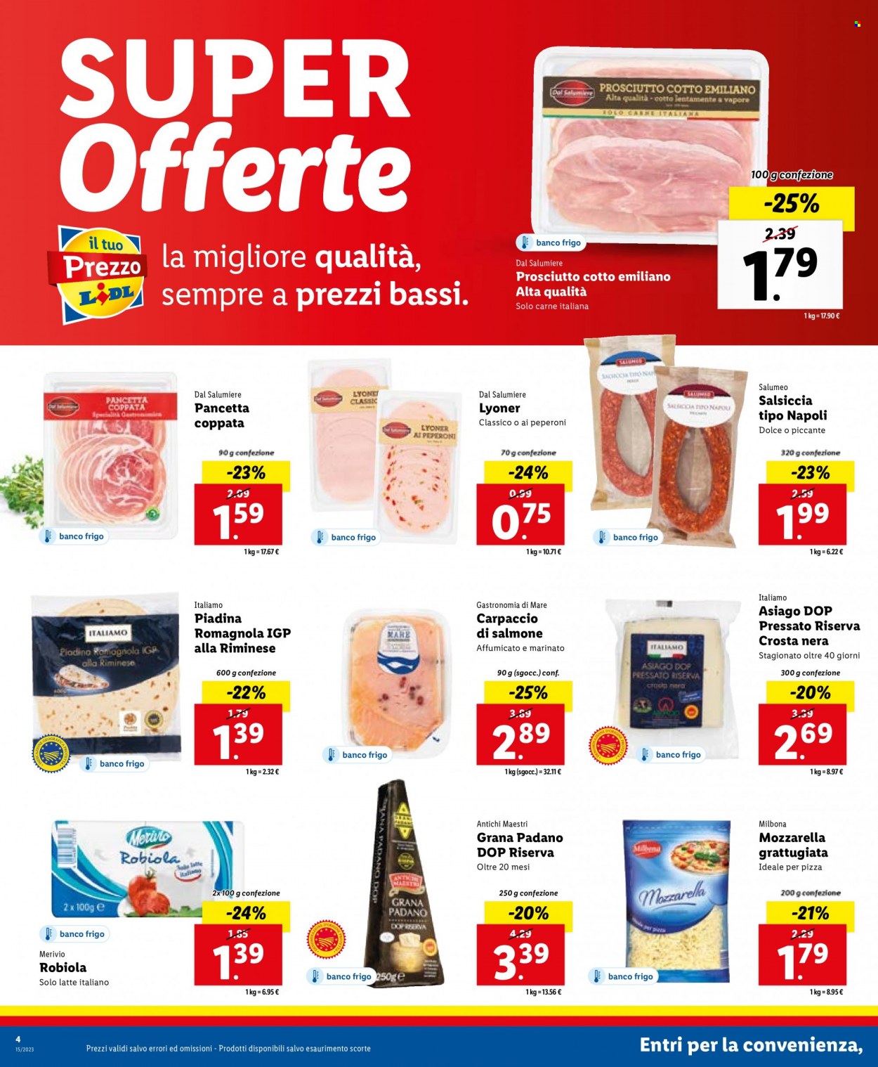 Volantino Lidl - 10/4/2023 - 16/4/2023. Pagina 4
