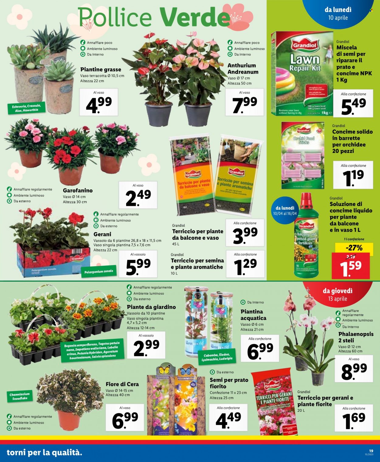 Volantino Lidl - 10/4/2023 - 16/4/2023. Pagina 19