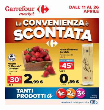 Volantino Carrefour - 11/4/2023 - 26/4/2023.