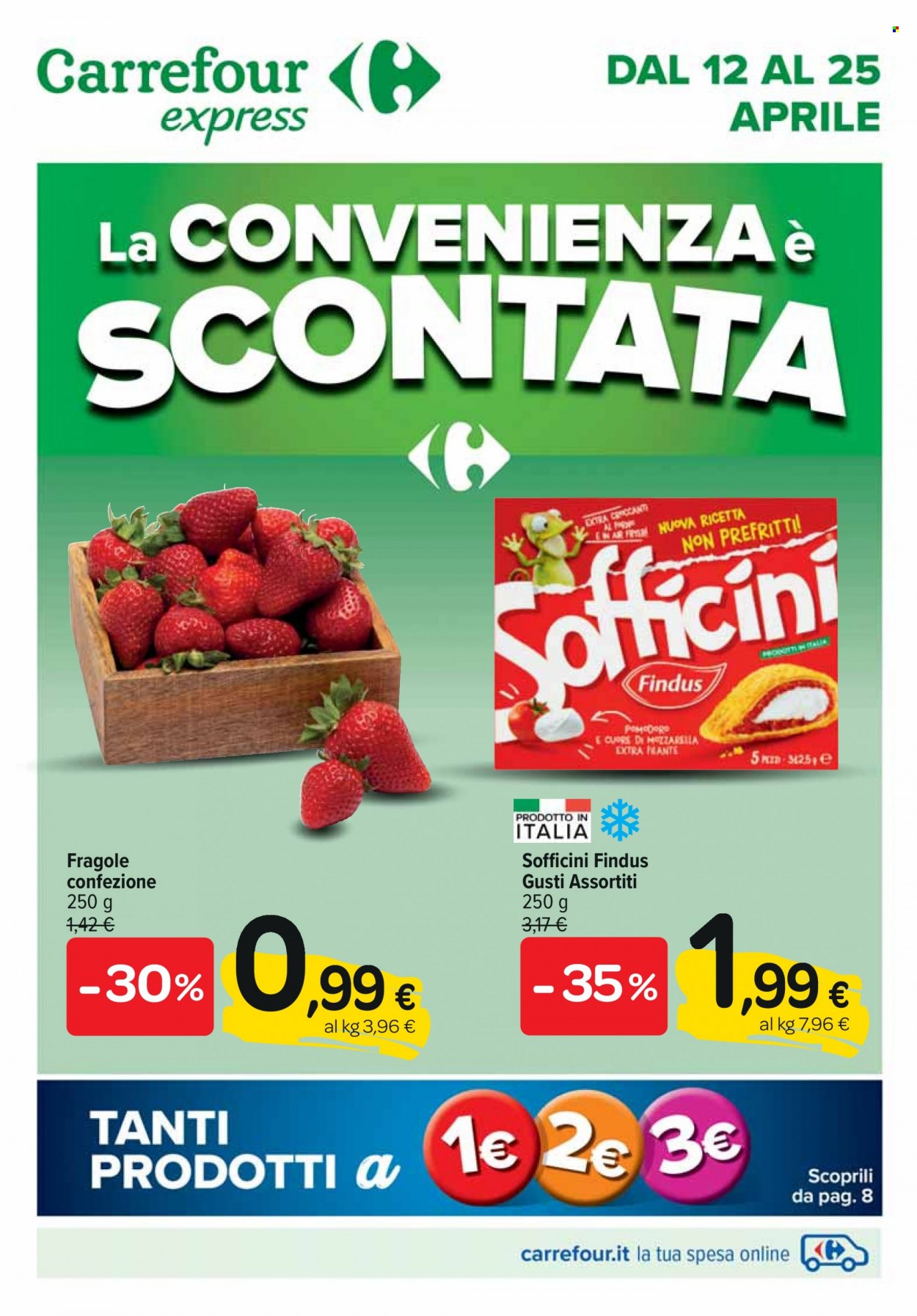 Leták Carrefour - 12.4.2023 - 25.4.2023. Strana 1