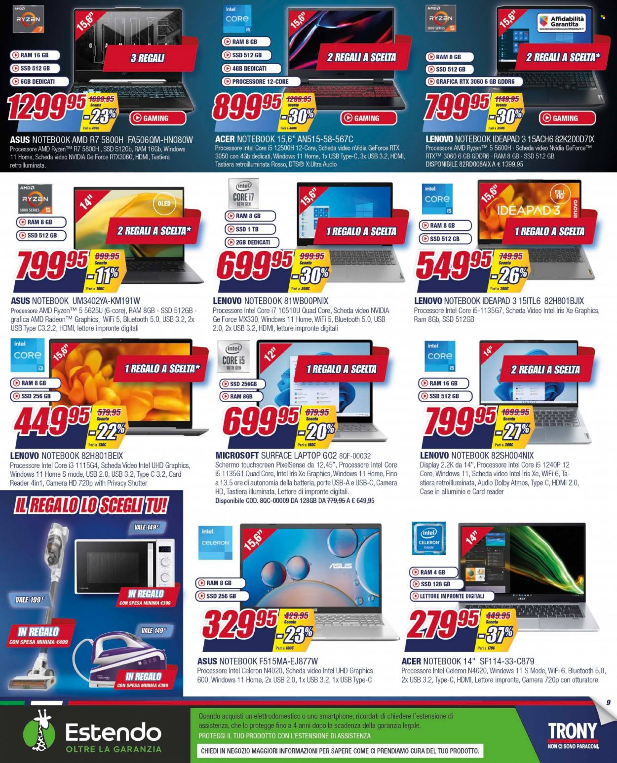 Volantino Trony - 6/4/2023 - 3/5/2023. Pagina 9