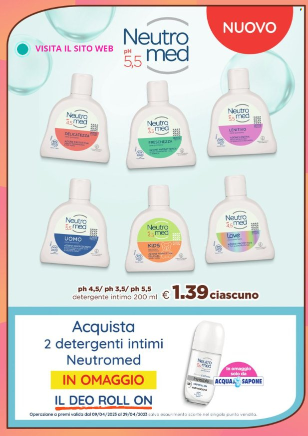 Volantino Acqua & Sapone - 9/4/2023 - 29/4/2023. Pagina 10