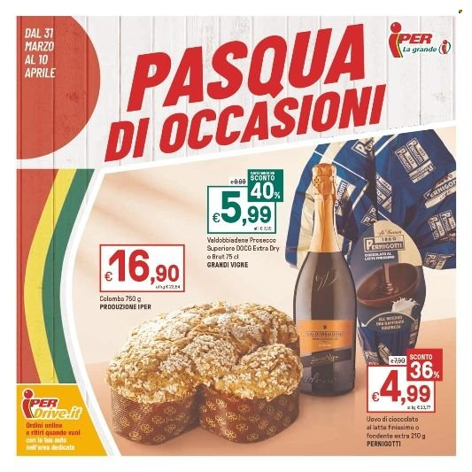 Volantino Iper, La grande i - 31/3/2023 - 10/4/2023. Pagina 1