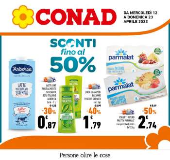 Volantino Conad - 12/4/2023 - 23/4/2023.