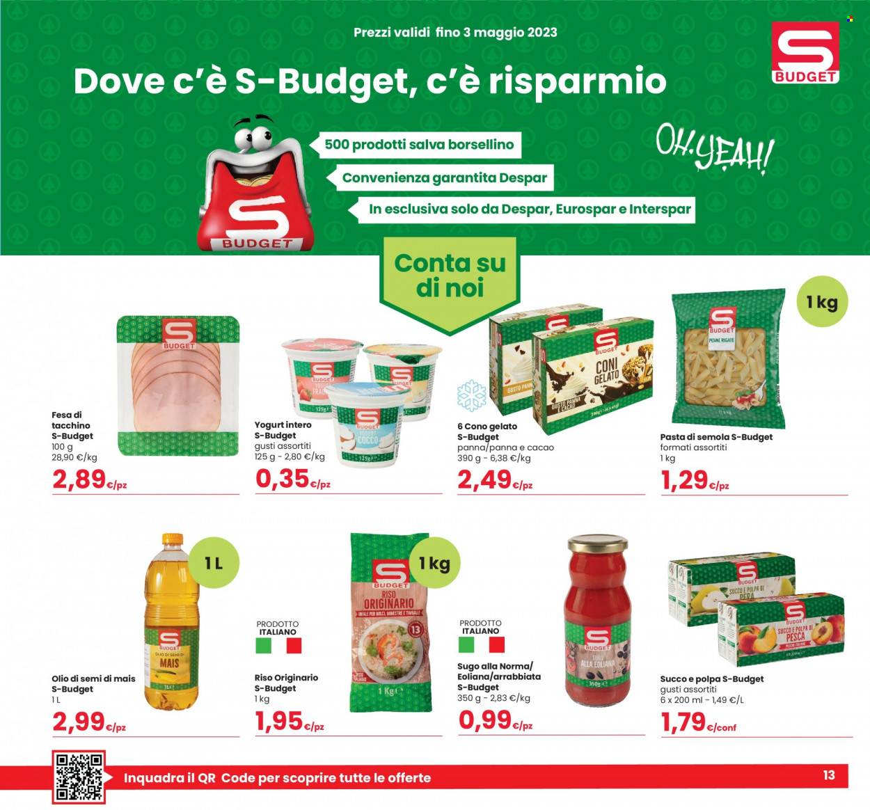 Volantino Eurospar - 11/4/2023 - 19/4/2023. Pagina 13