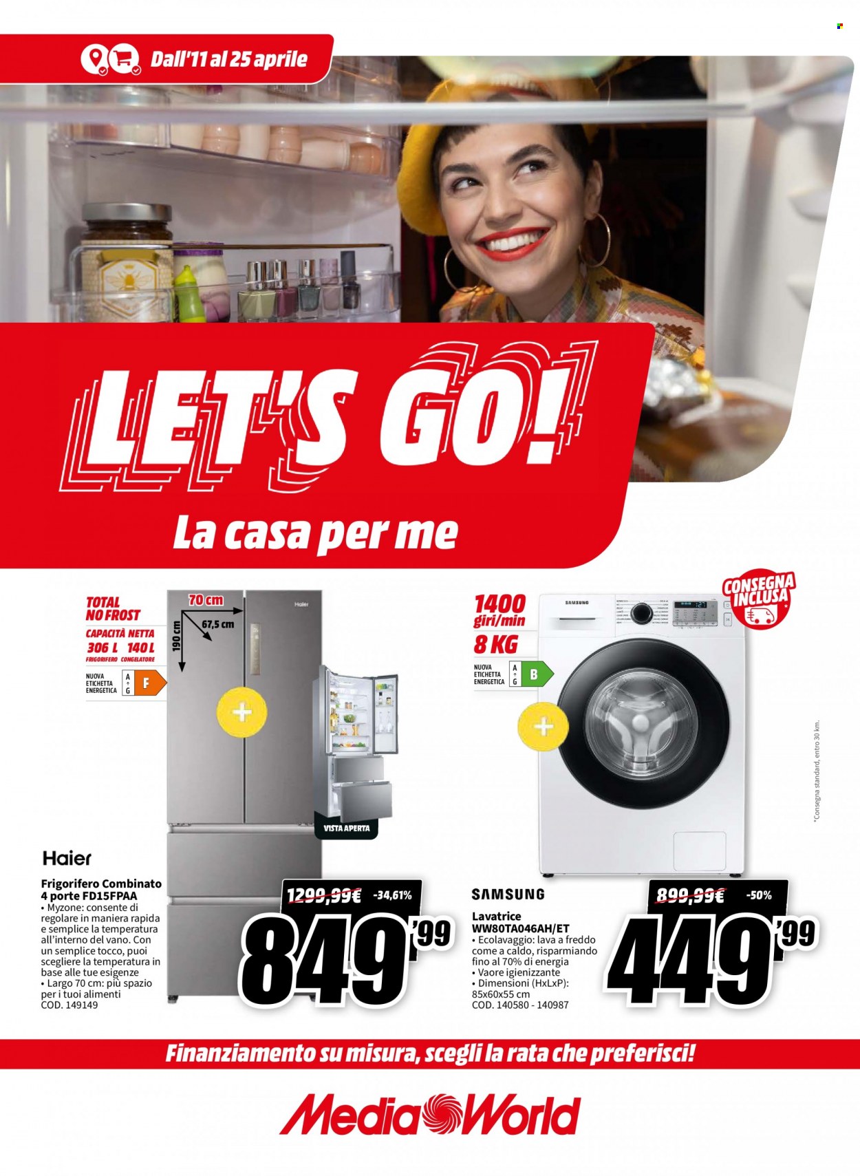 Volantino MediaWorld - 11/4/2023 - 25/4/2023. Pagina 1