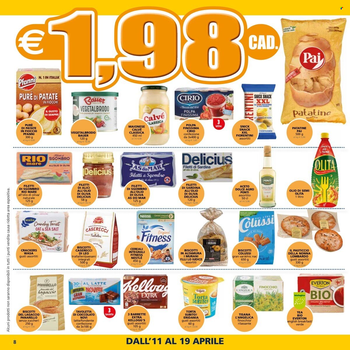Volantino Il Gigante - 11/4/2023 - 19/4/2023. Pagina 8