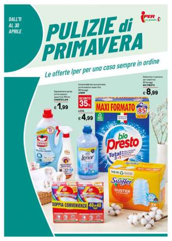 Volantino Iper, La grande i - 11/4/2023 - 30/4/2023.