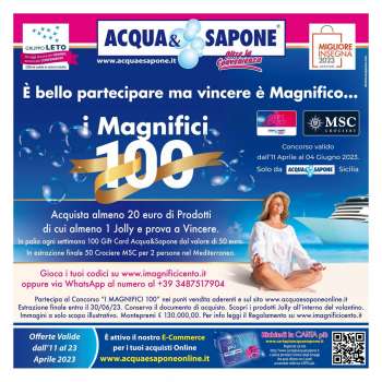Volantino Acqua & Sapone - 11/4/2023 - 23/4/2023.