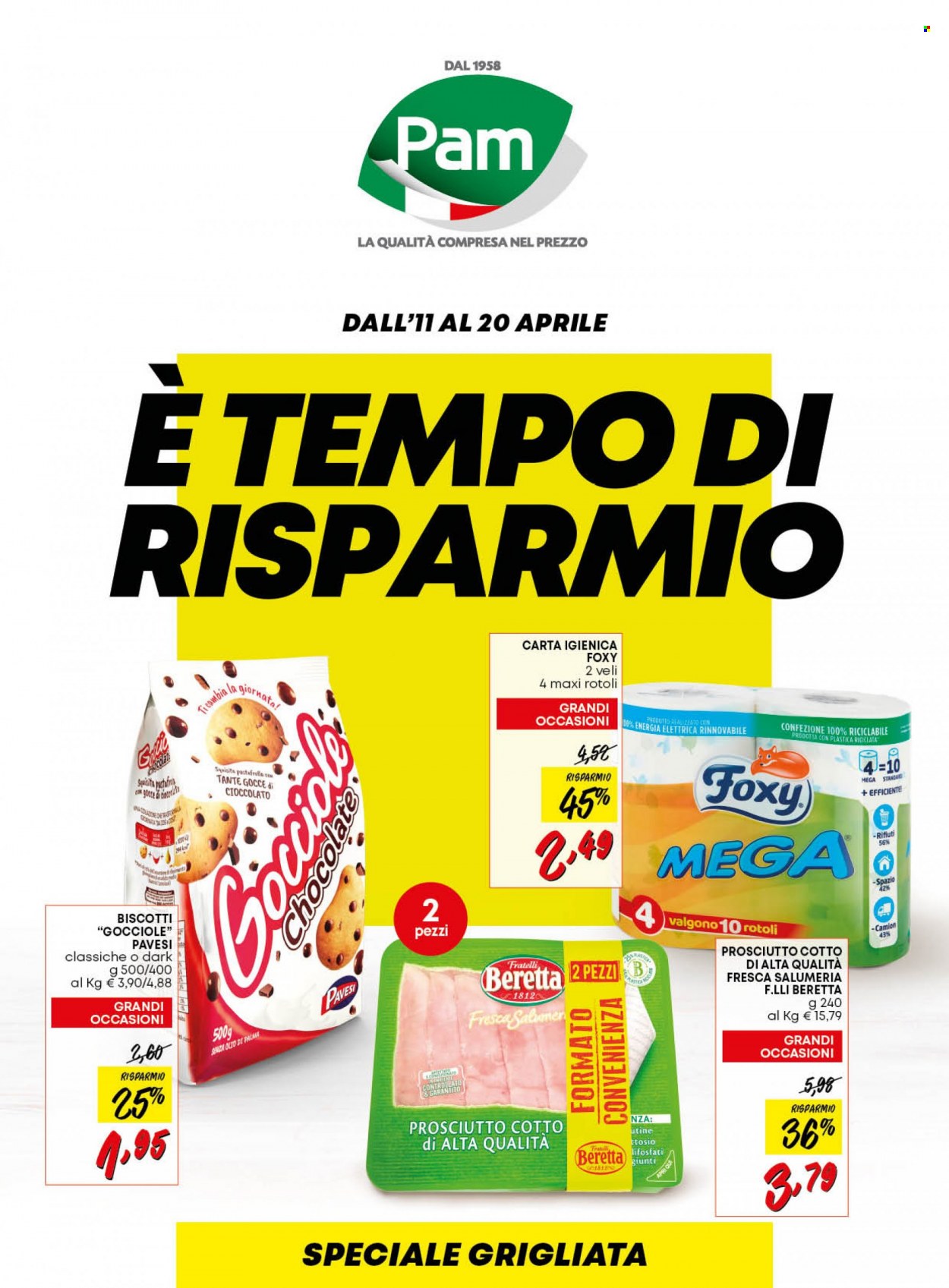 Volantino Pam Panorama - 11/4/2023 - 20/4/2023. Pagina 1