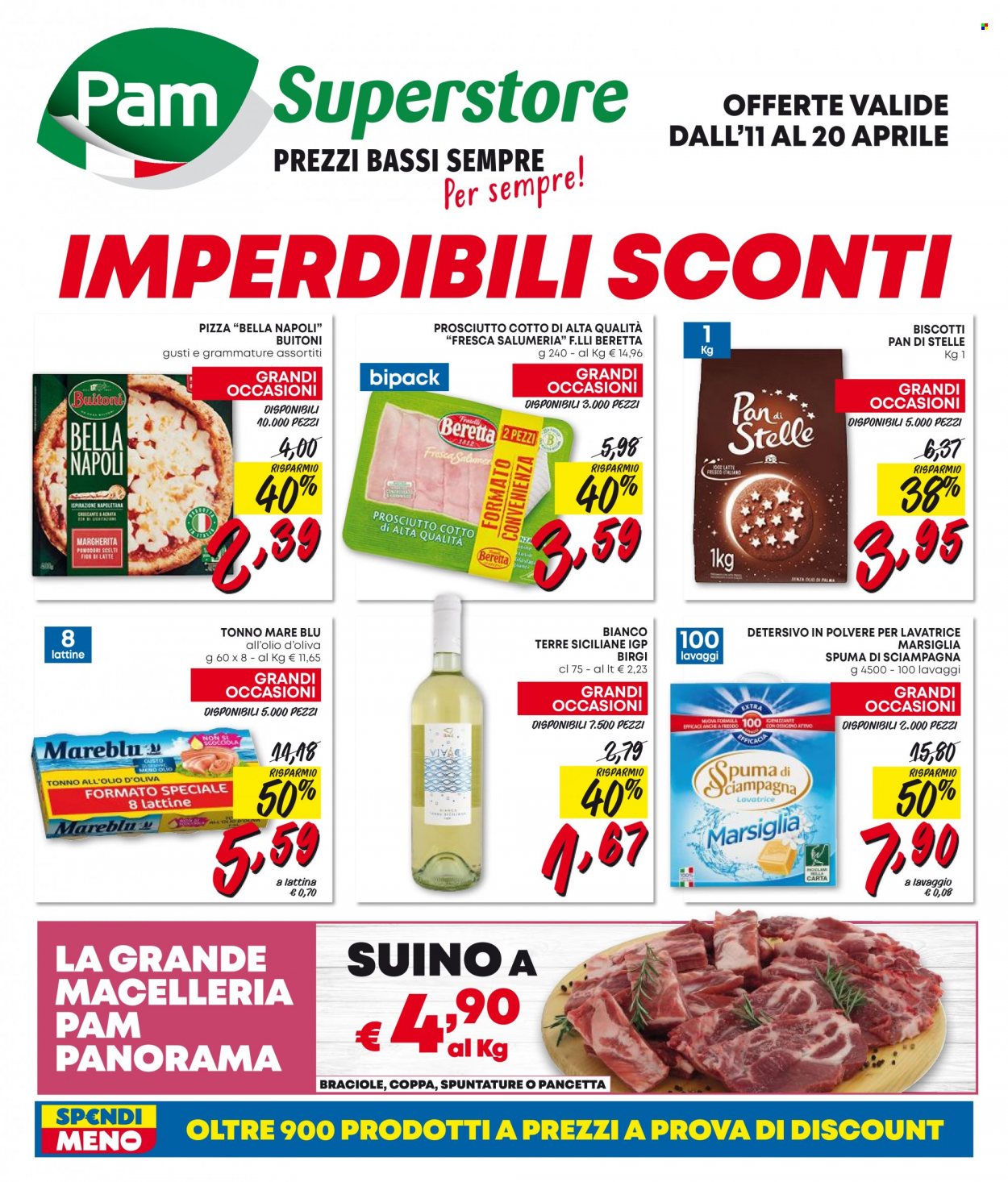 Volantino Pam Panorama - 11/4/2023 - 20/4/2023. Pagina 1