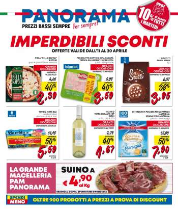 Volantino Panorama - 11/4/2023 - 20/4/2023.