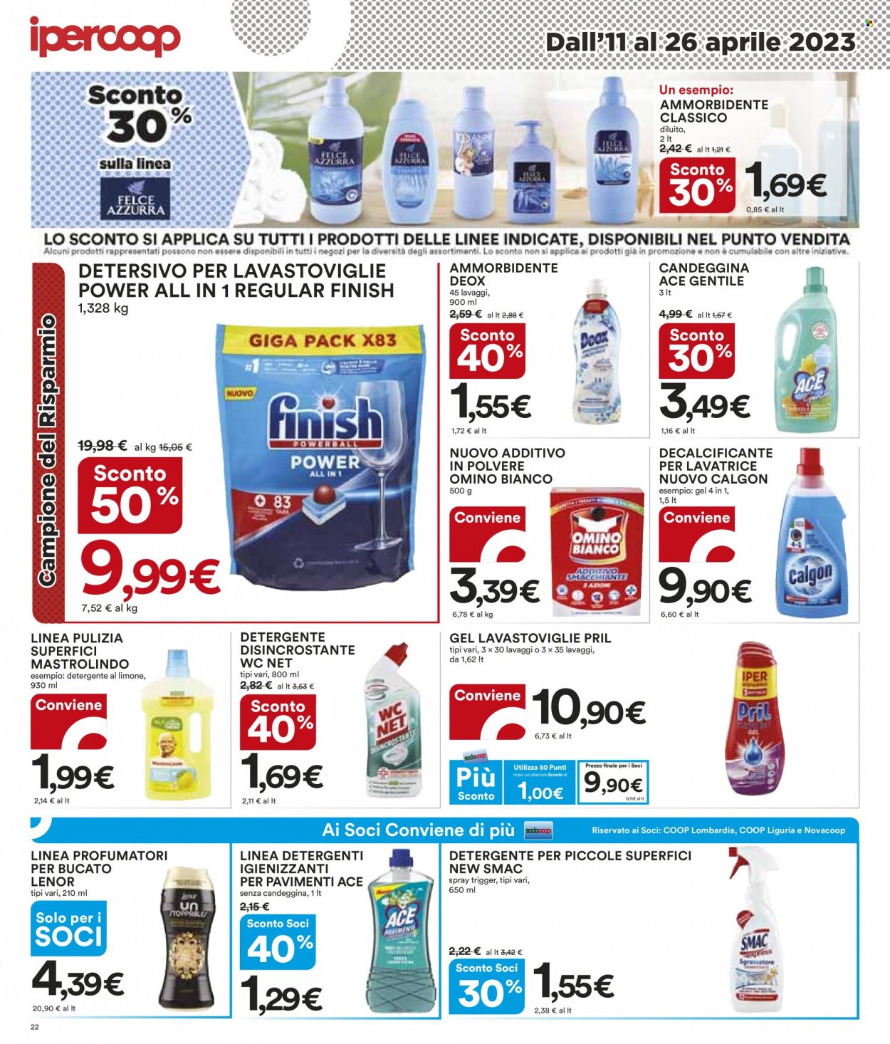 Volantino Coop - 11/4/2023 - 26/4/2023. Pagina 22