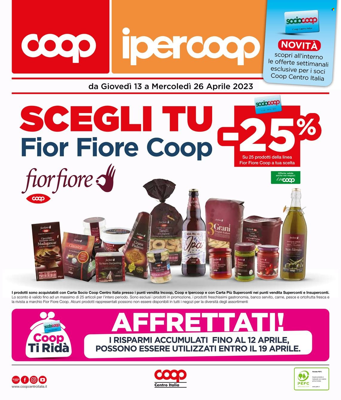 Leták Coop - 13.4.2023 - 26.4.2023. Strana 1