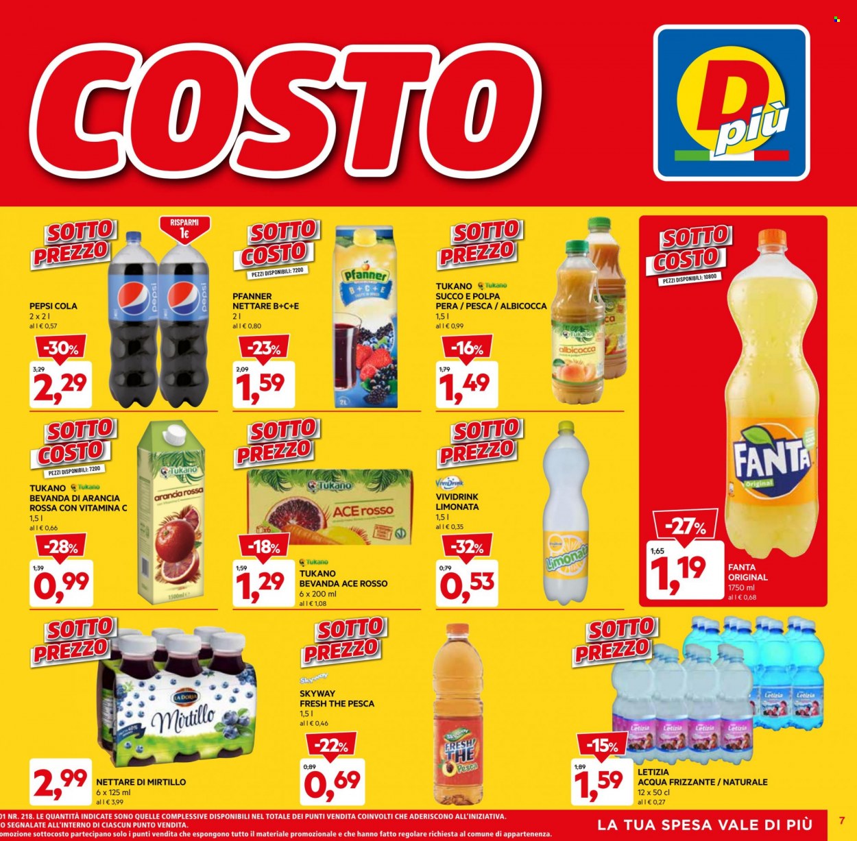 Volantino Dpiù - 13/4/2023 - 22/4/2023. Pagina 7