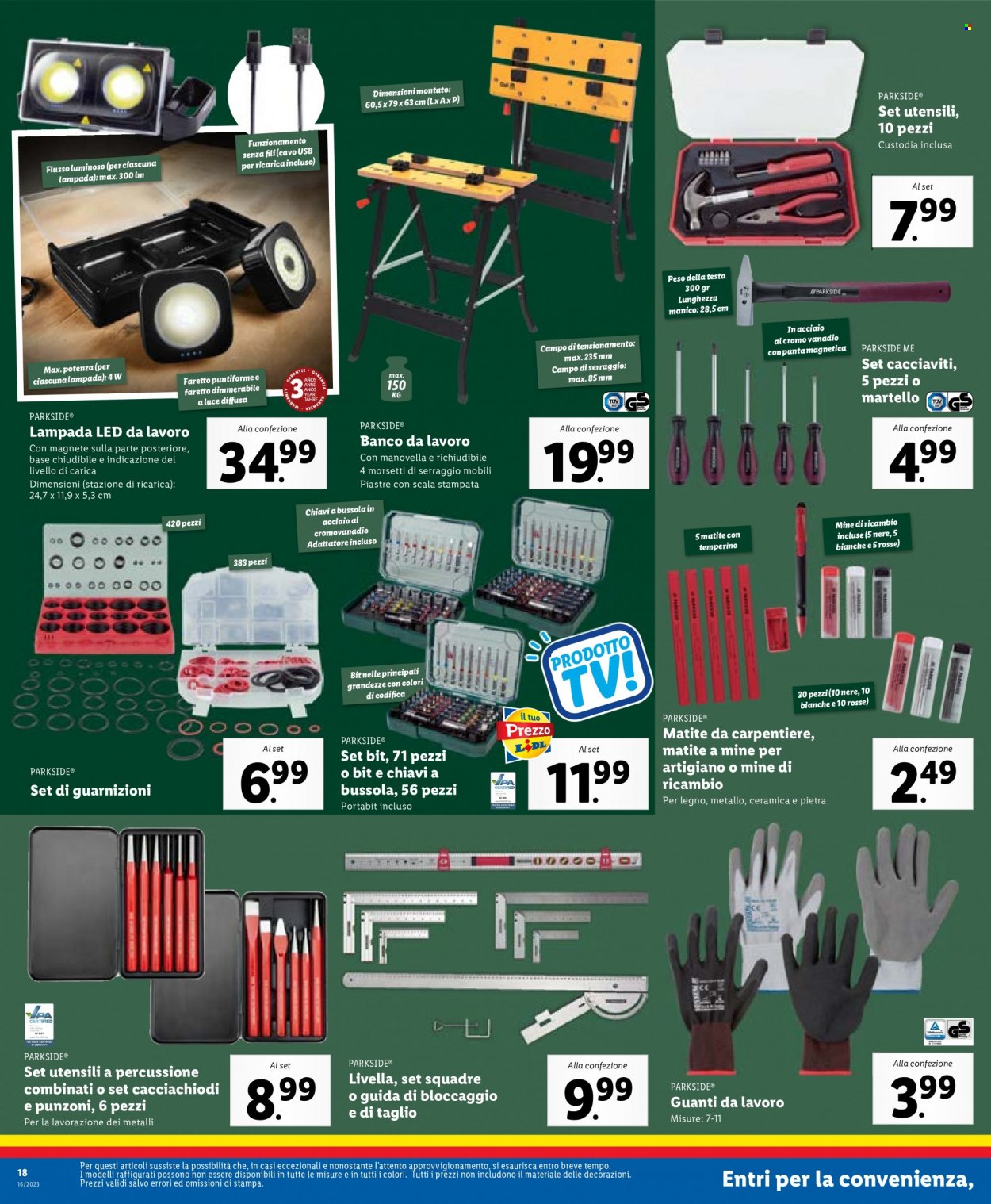 Volantino Lidl - 17/4/2023 - 23/4/2023. Pagina 18