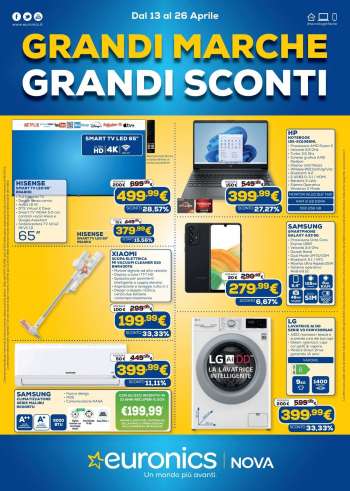 Volantino Euronics - 13/4/2023 - 26/4/2023.