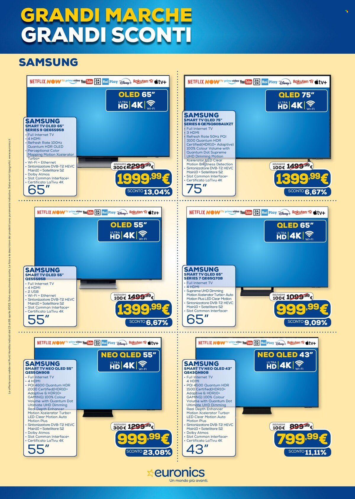 Volantino Euronics - 13/4/2023 - 26/4/2023. Pagina 2