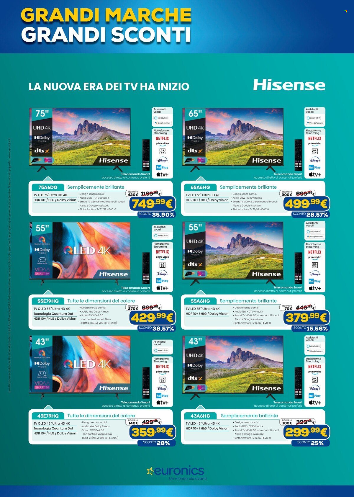 Volantino Euronics - 13/4/2023 - 26/4/2023. Pagina 7