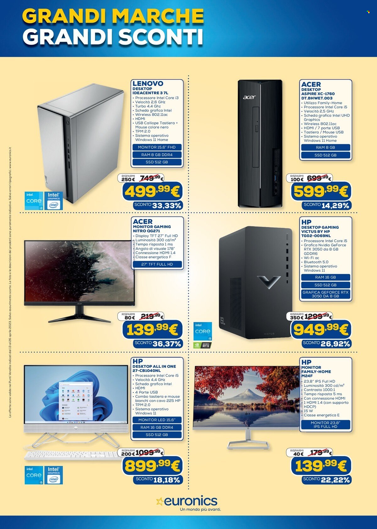 Volantino Euronics - 13/4/2023 - 26/4/2023. Pagina 10