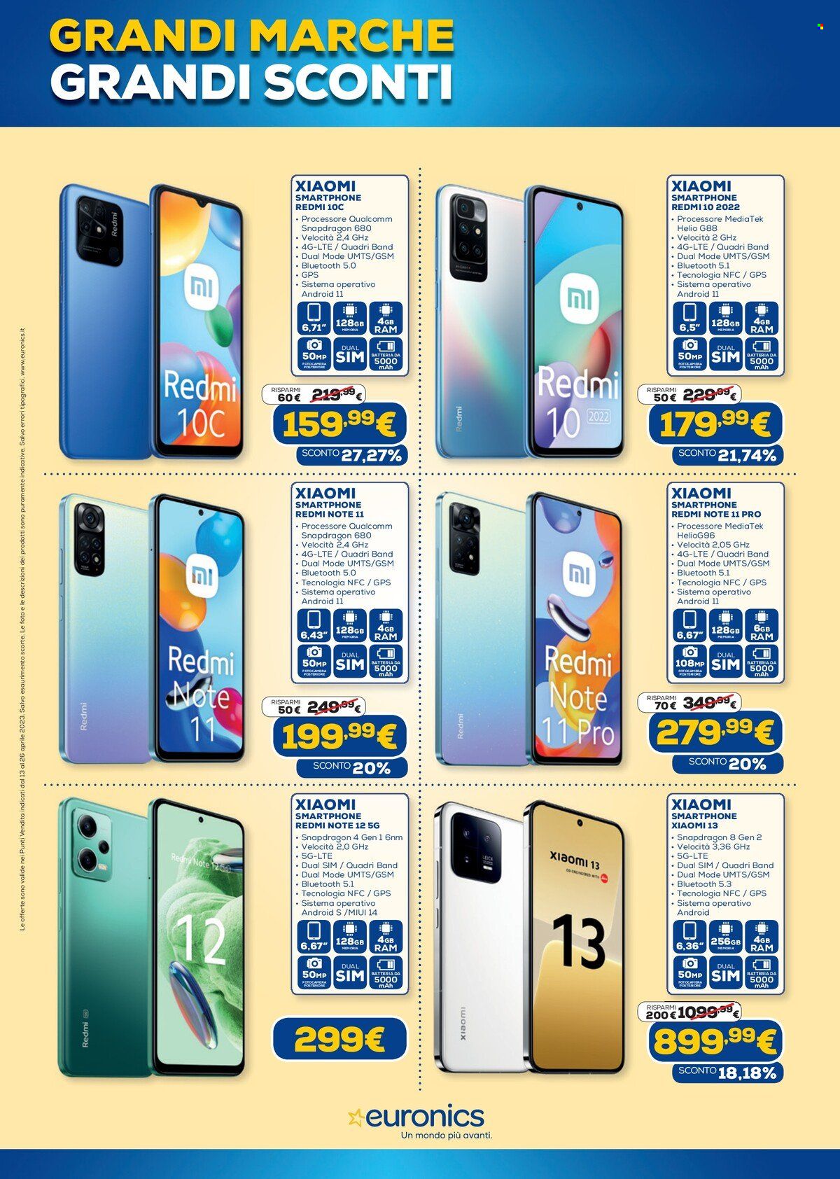 Volantino Euronics - 13/4/2023 - 26/4/2023. Pagina 14
