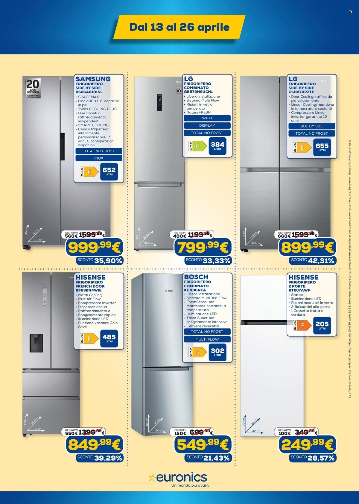 Volantino Euronics - 13/4/2023 - 26/4/2023. Pagina 24