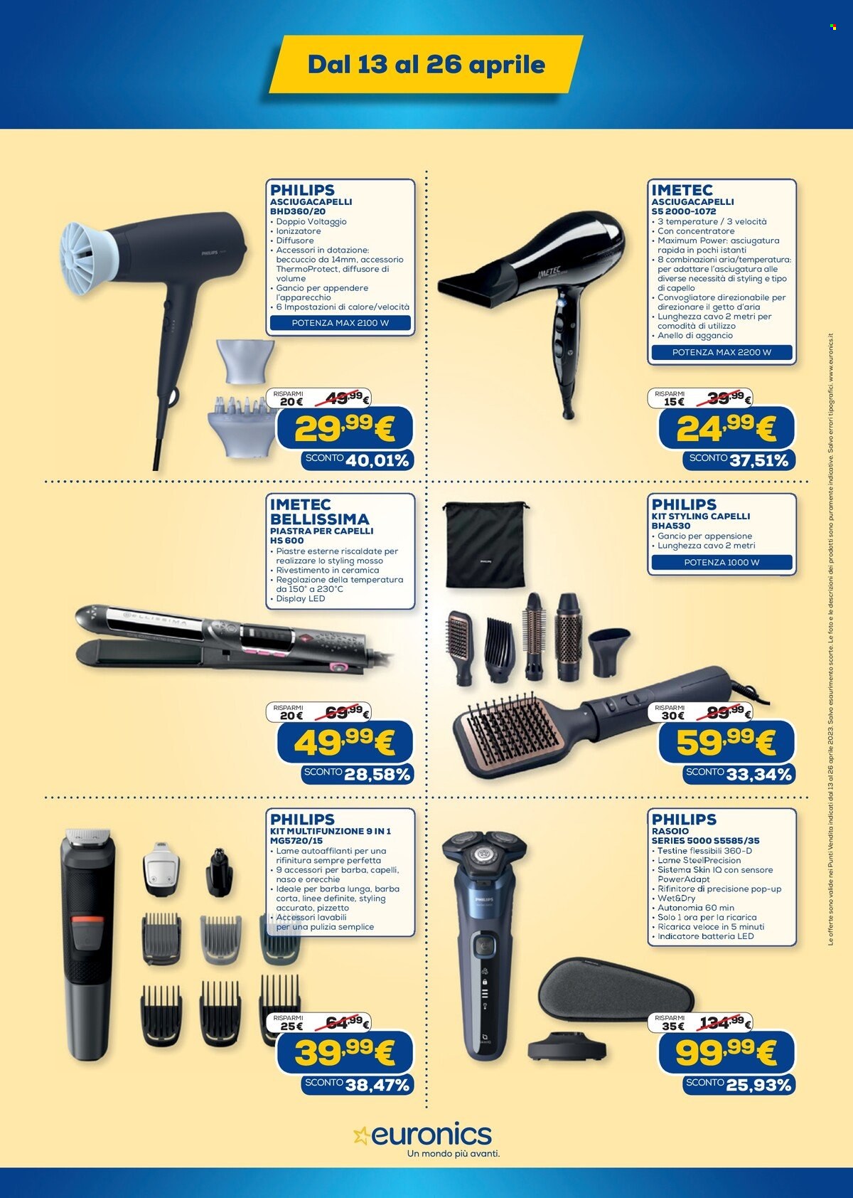 Volantino Euronics - 13/4/2023 - 26/4/2023. Pagina 32