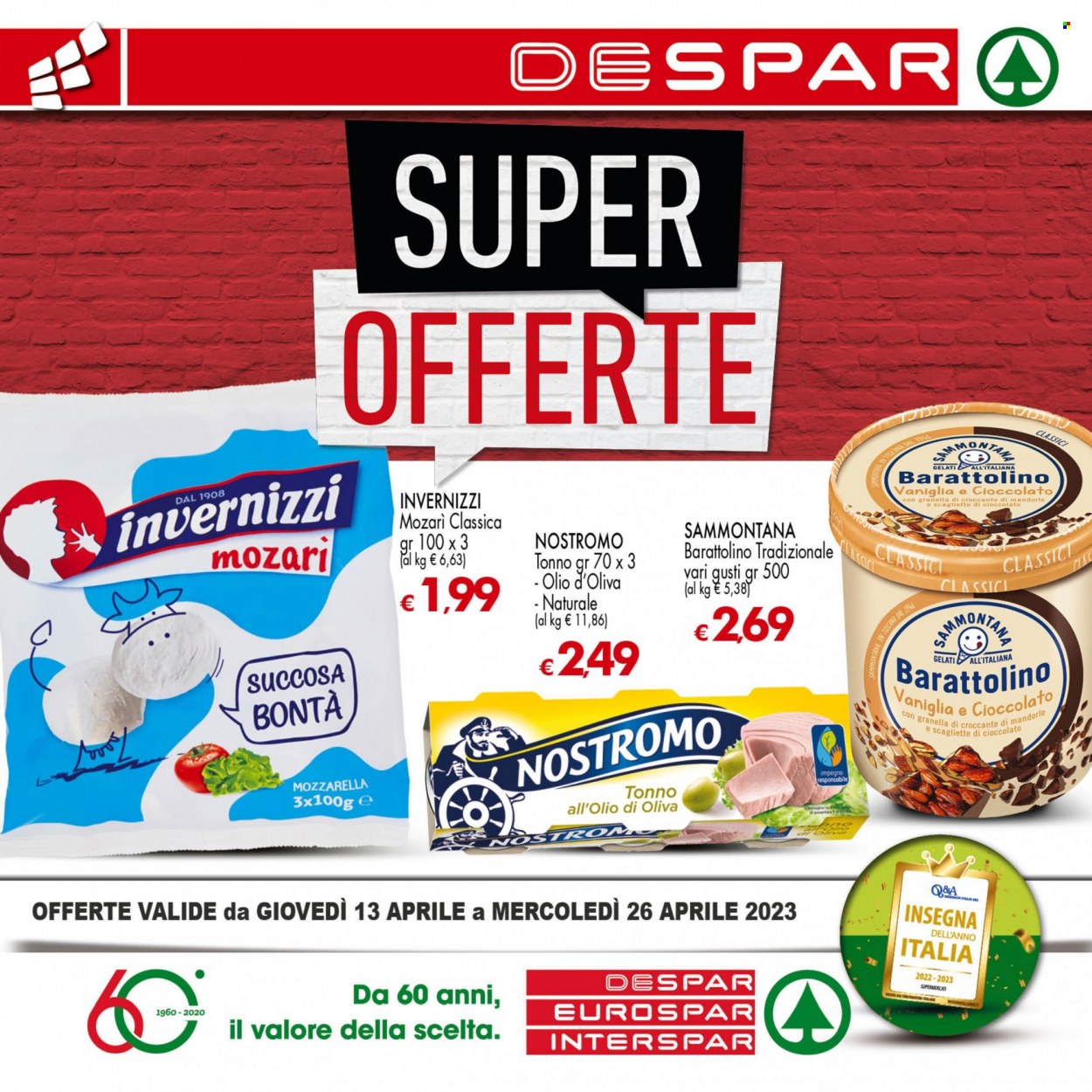 Volantino Despar - 13/4/2023 - 26/4/2023. Pagina 1