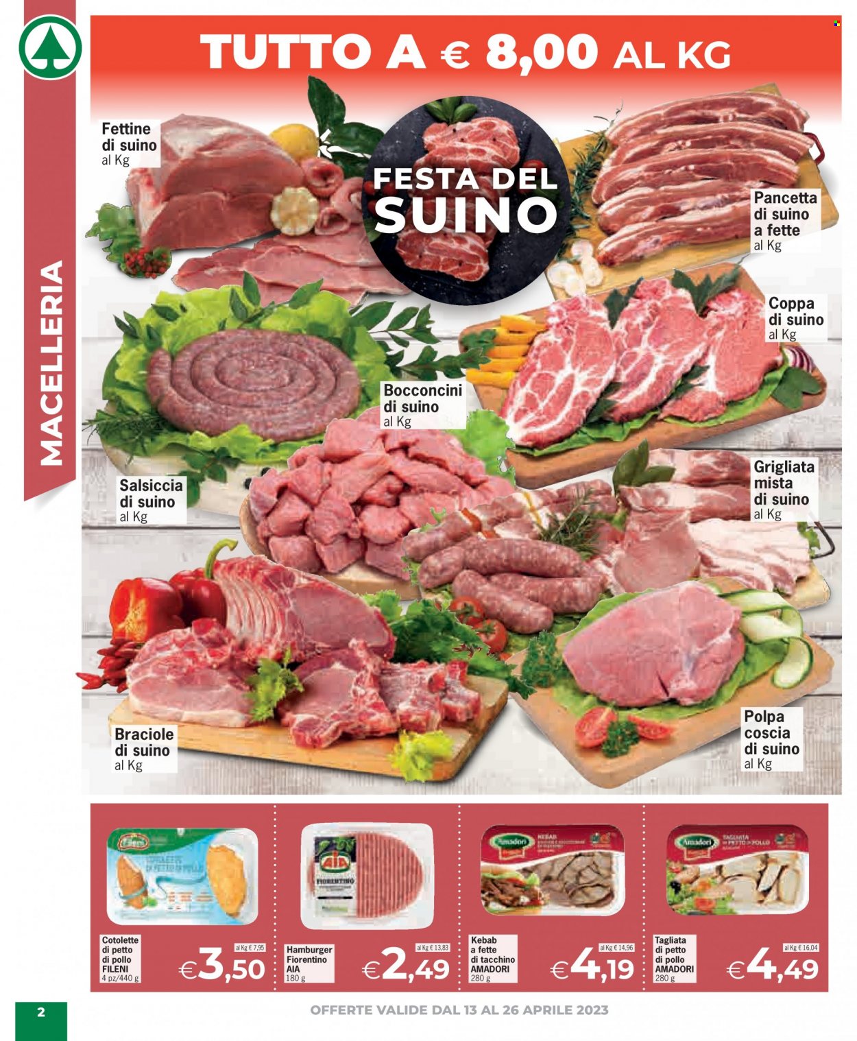 Volantino Eurospar - 13/4/2023 - 26/4/2023. Pagina 2