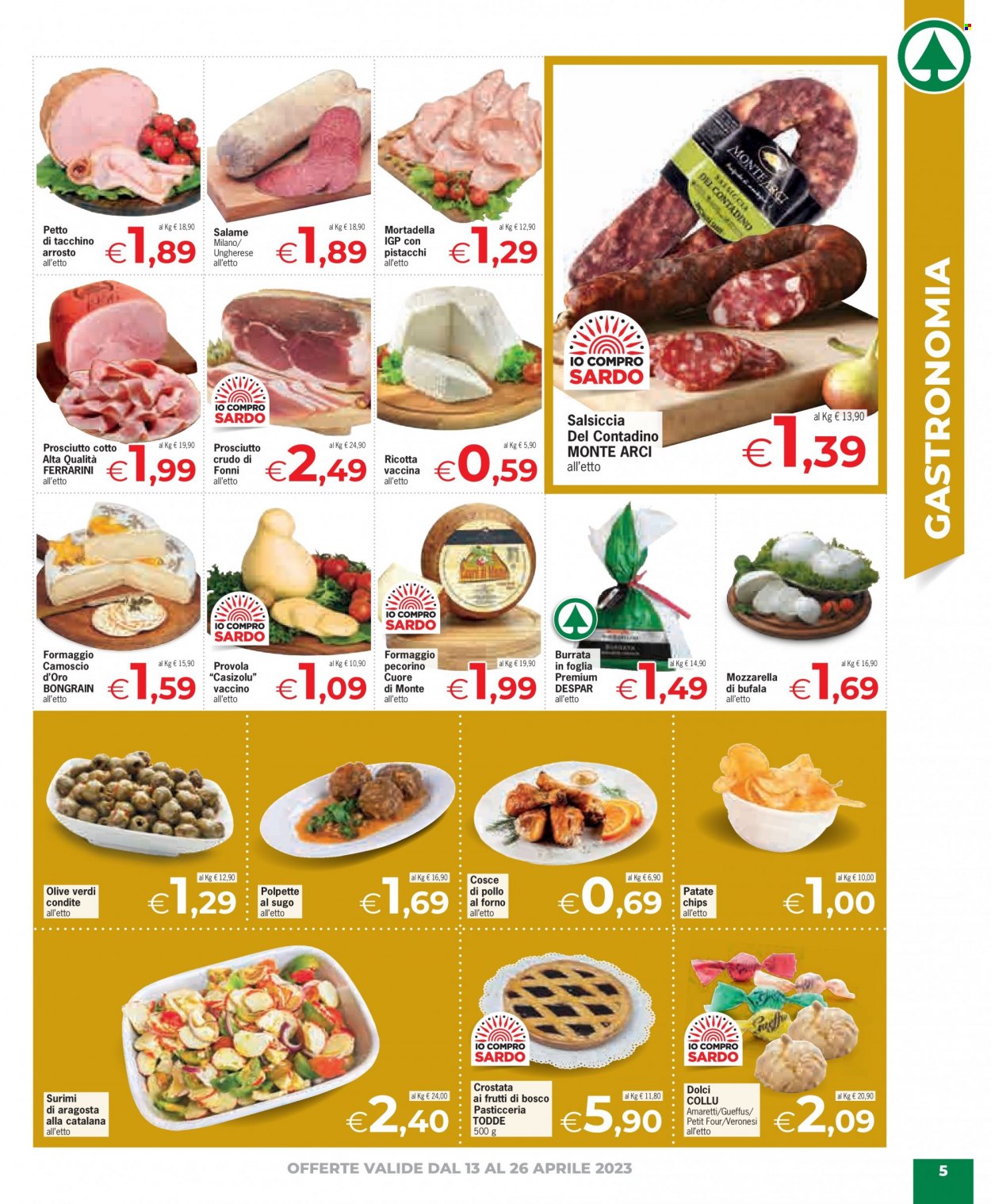 Volantino Eurospar - 13/4/2023 - 26/4/2023. Pagina 5
