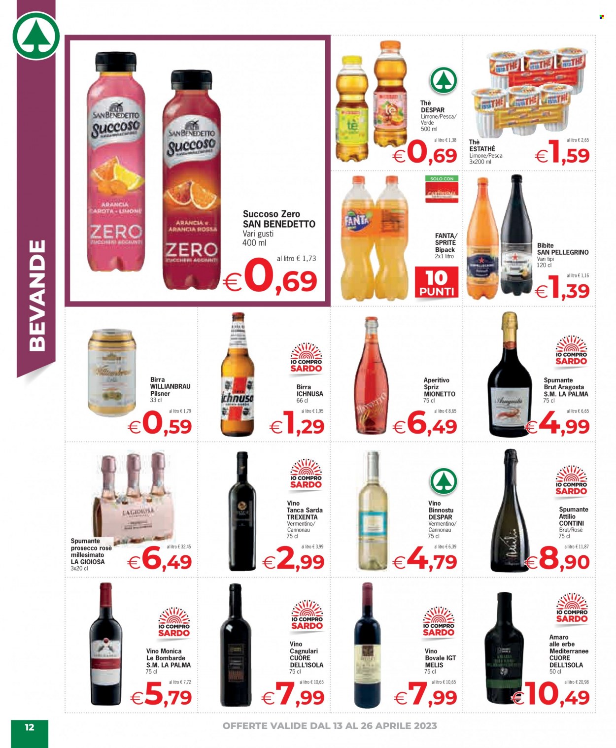 Volantino Eurospar - 13/4/2023 - 26/4/2023. Pagina 12