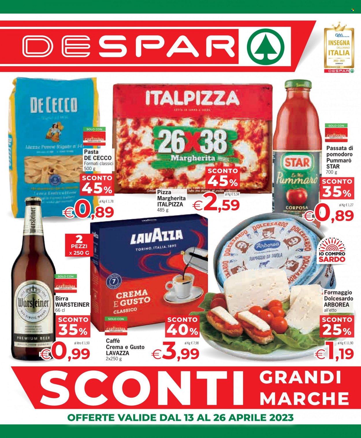 Volantino Despar - 13/4/2023 - 26/4/2023. Pagina 1