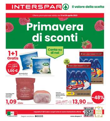 Volantino Interspar - 13/4/2023 - 26/4/2023.