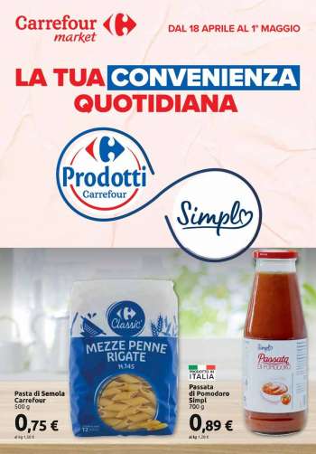 Volantino Carrefour - 18/4/2023 - 1/5/2023.
