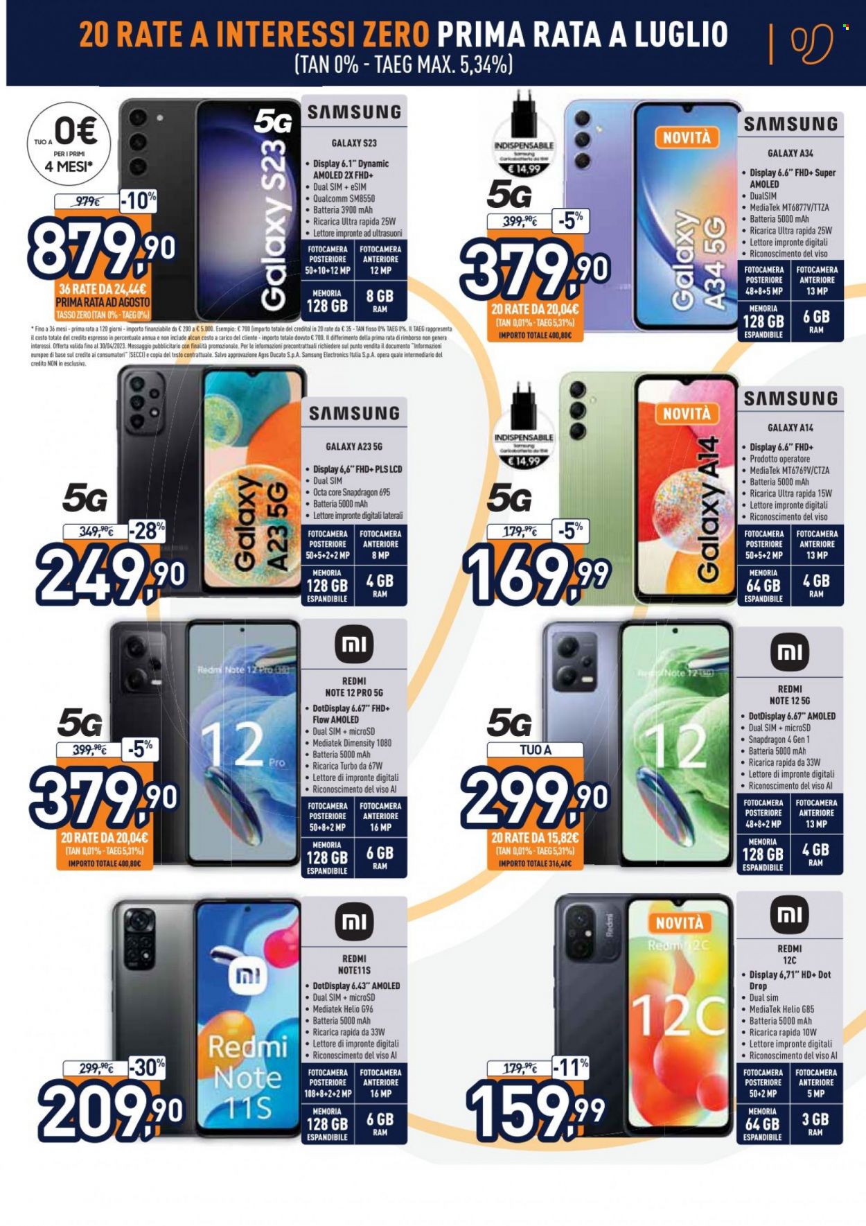Volantino Unieuro - 14/4/2023 - 27/4/2023. Pagina 11