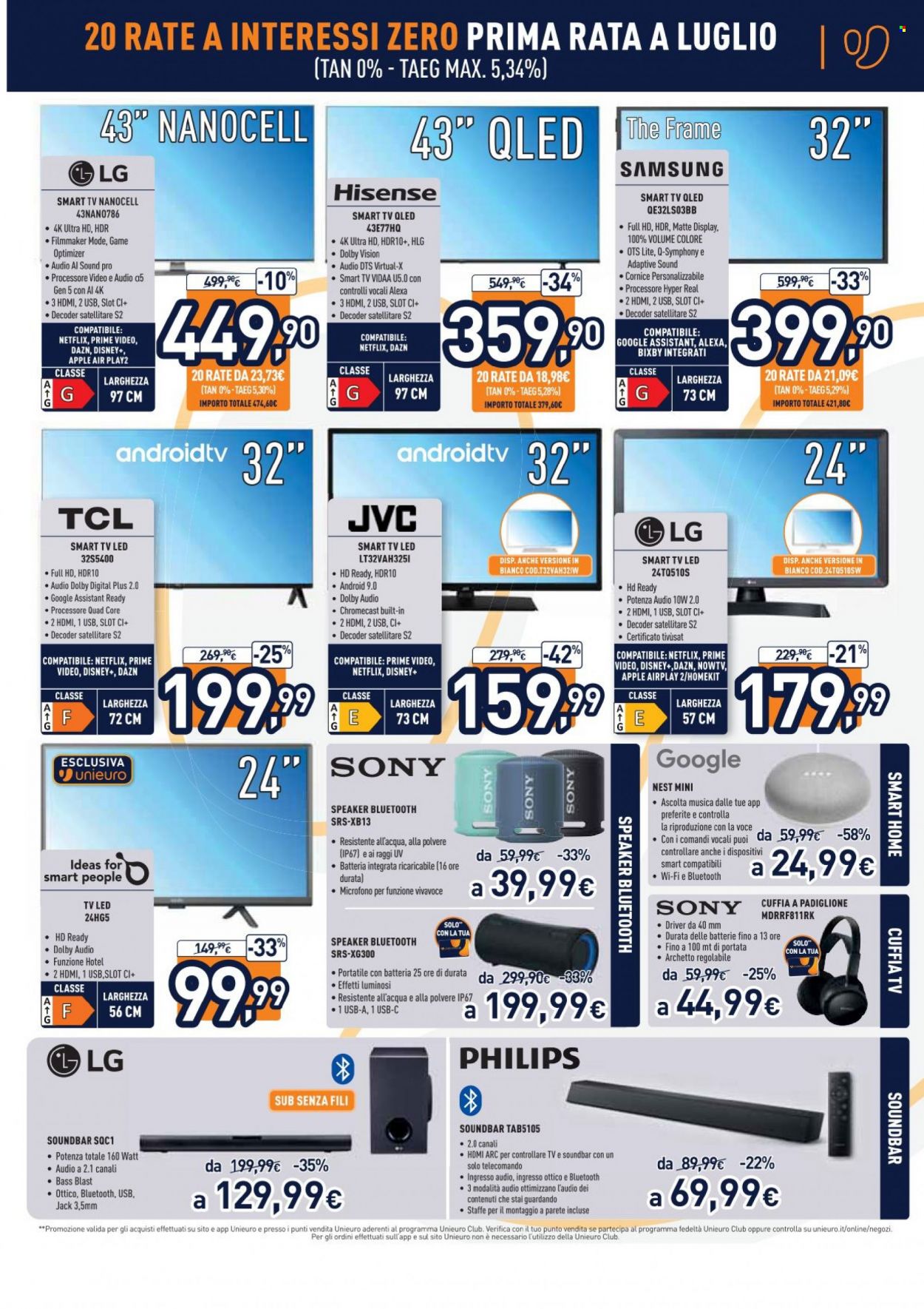 Volantino Unieuro - 14/4/2023 - 27/4/2023. Pagina 19