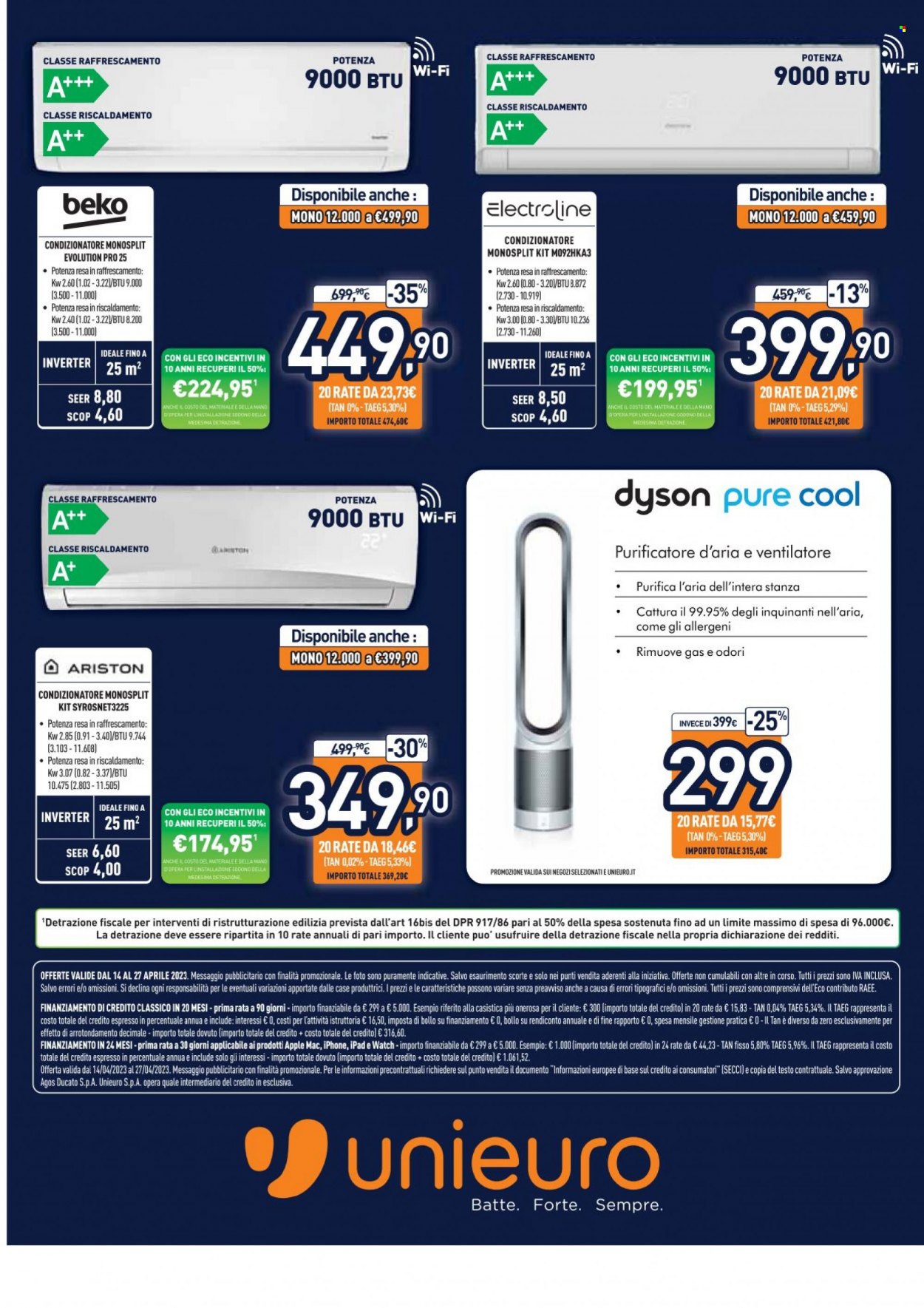 Volantino Unieuro - 14/4/2023 - 27/4/2023. Pagina 31