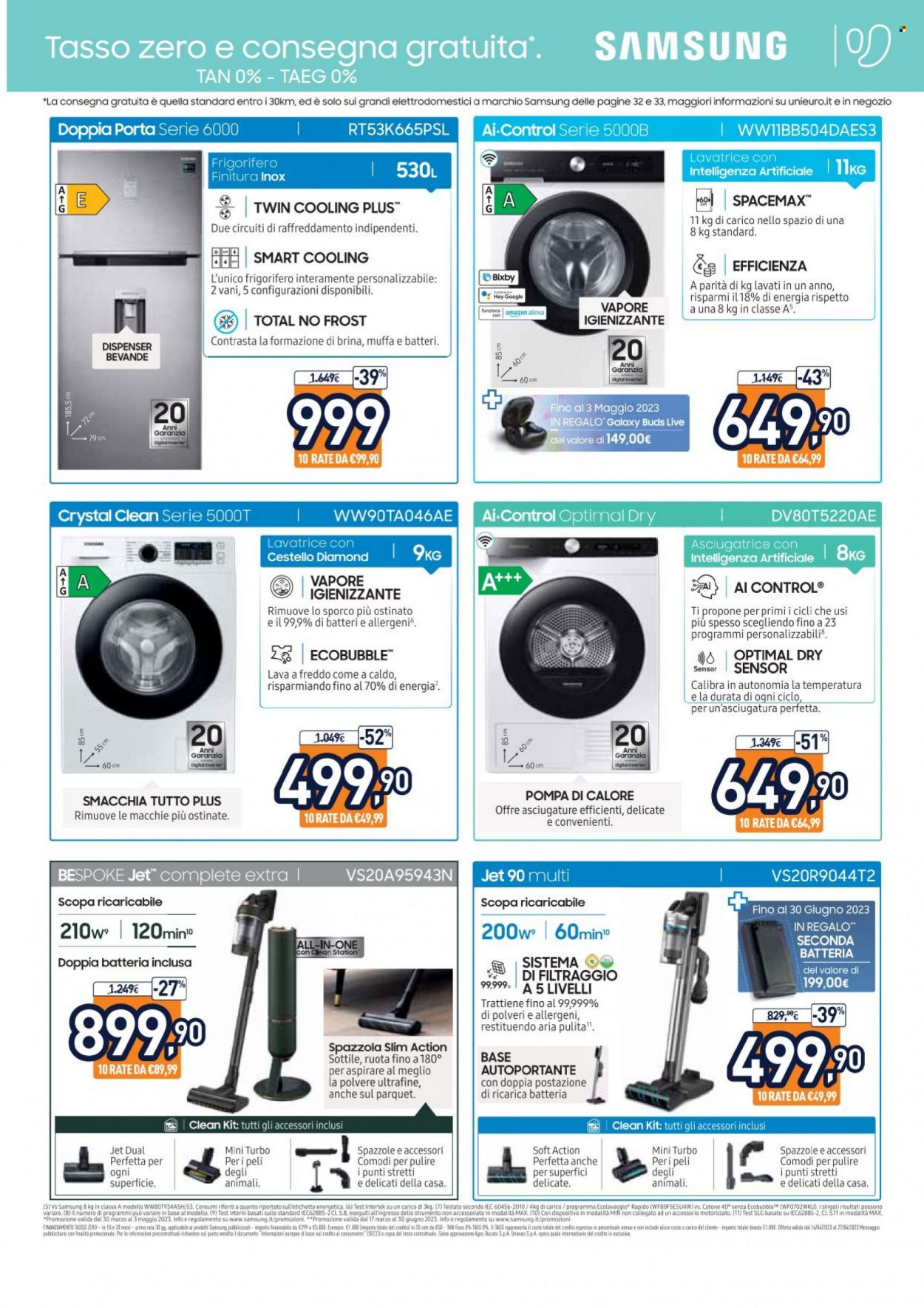 Volantino Unieuro - 14/4/2023 - 27/4/2023. Pagina 33