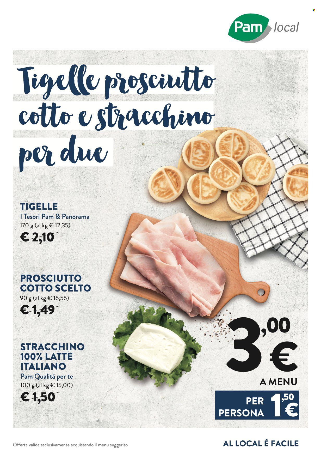 Volantino Pam local. Pagina 1