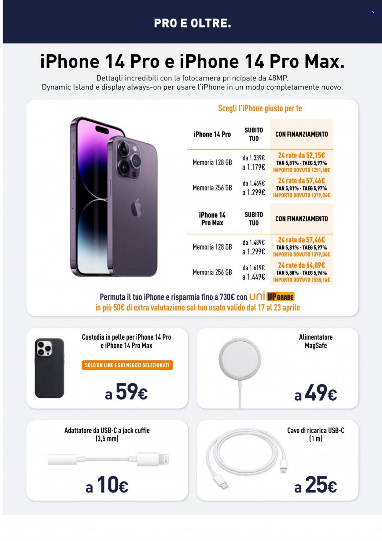 Volantino Unieuro - 17/4/2023 - 23/4/2023. Pagina 7