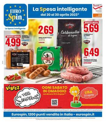 Volantino EuroSpin - 20/4/2023 - 30/4/2023.