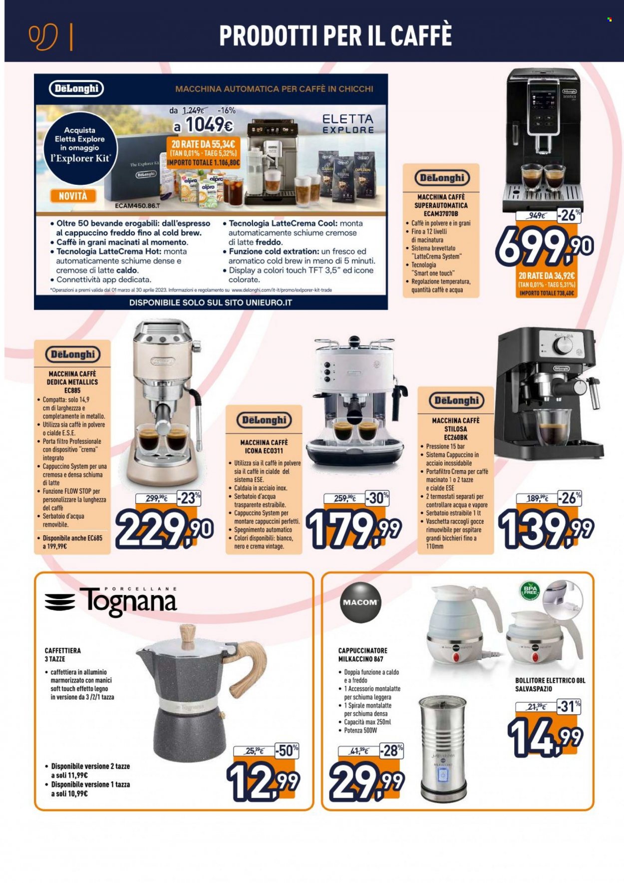 Volantino Unieuro - 17/4/2023 - 2/5/2023. Pagina 2