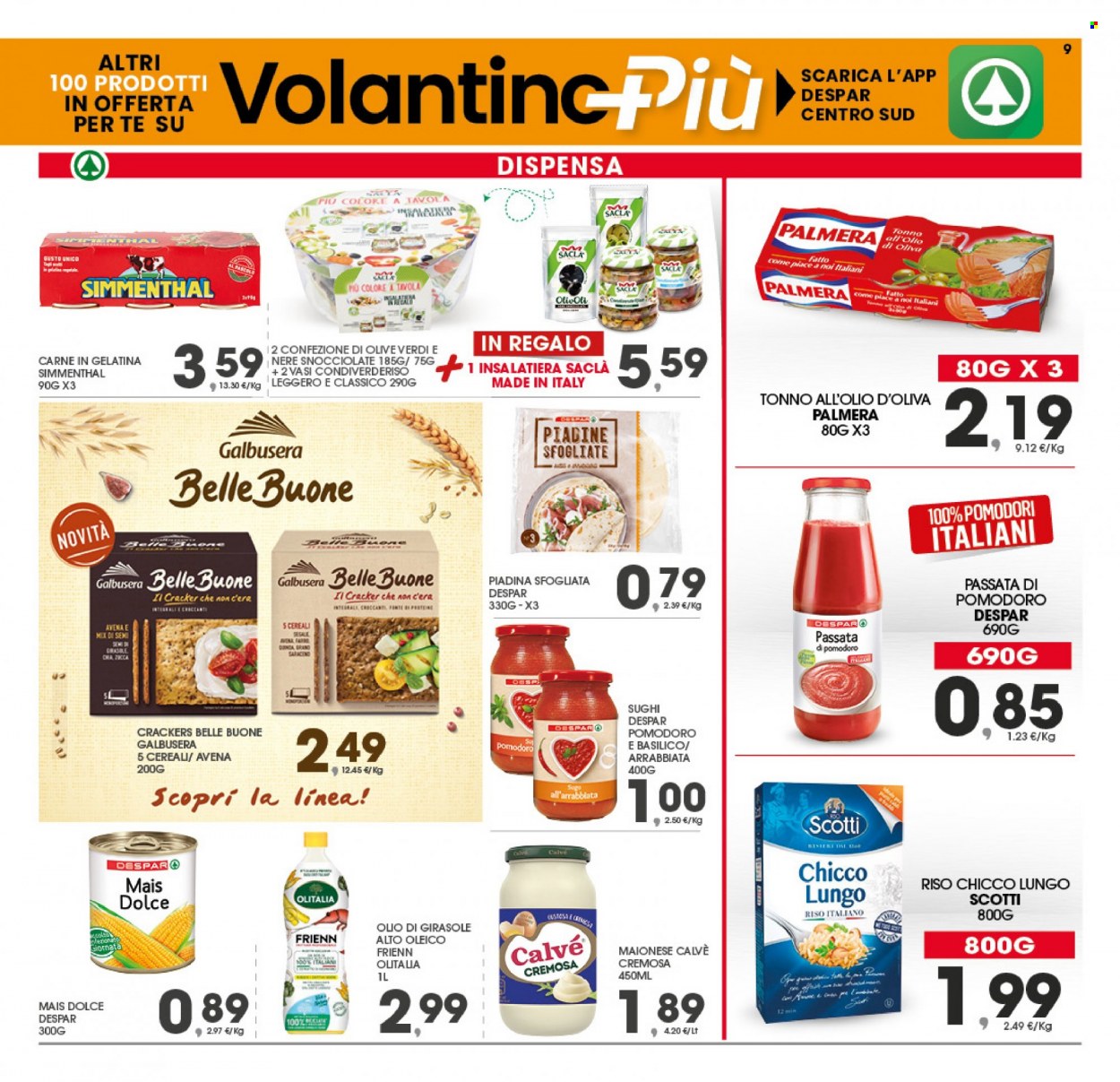 Volantino Eurospar - 20/4/2023 - 27/4/2023. Pagina 9