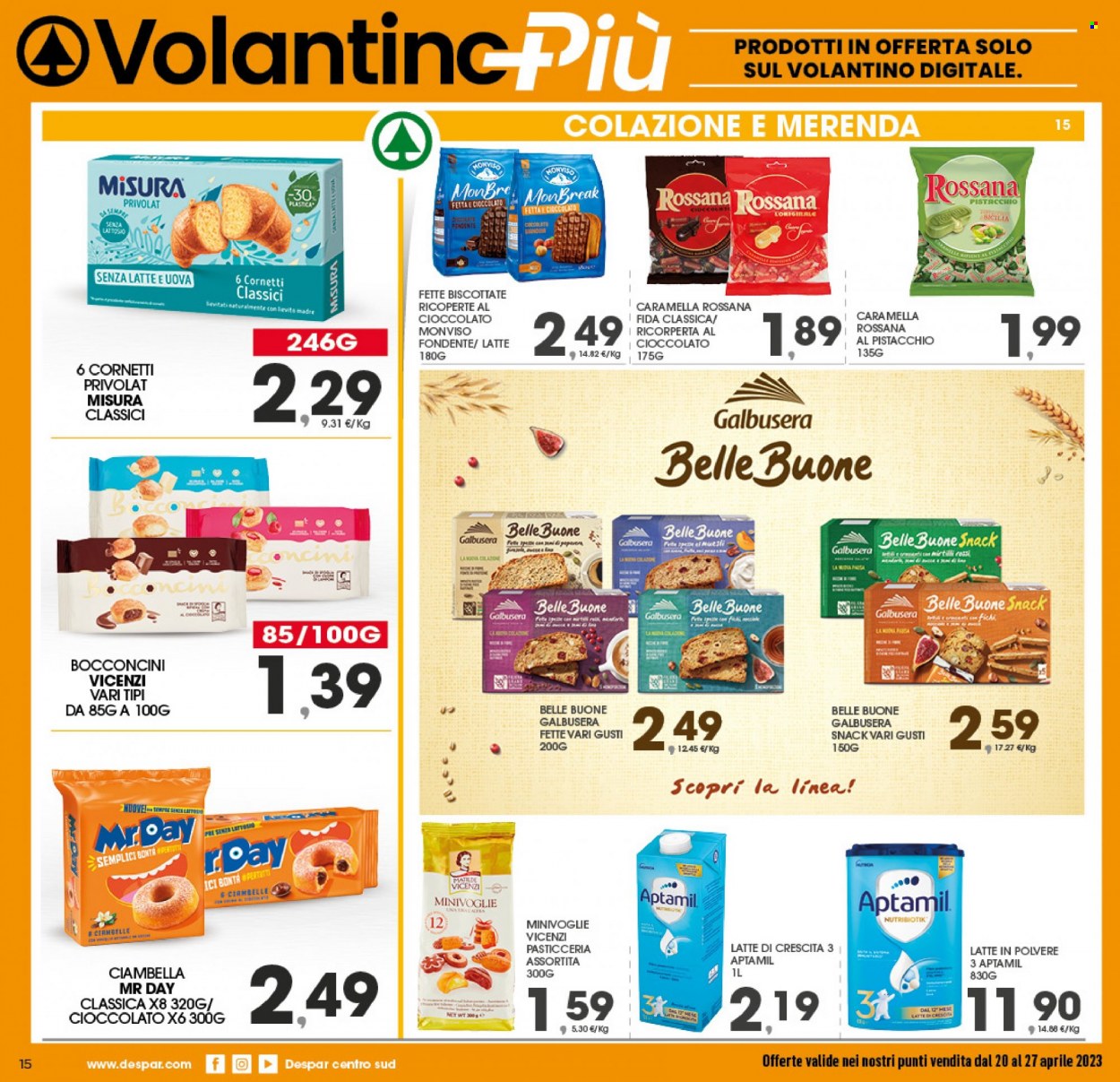 Volantino Eurospar - 20/4/2023 - 27/4/2023. Pagina 15
