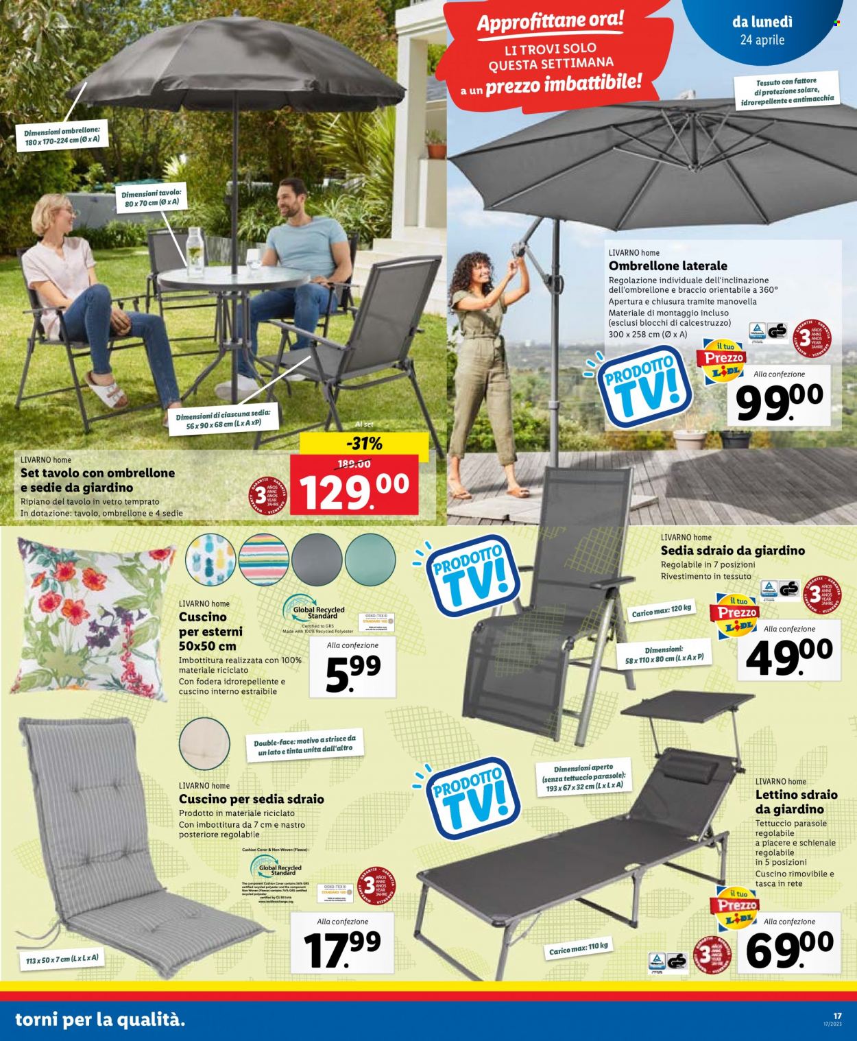 Volantino Lidl - 24/4/2023 - 30/4/2023. Pagina 17