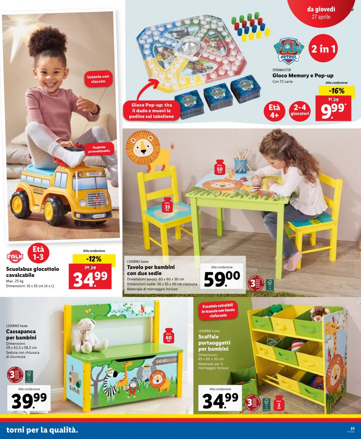 Volantino Lidl - 24/4/2023 - 30/4/2023. Pagina 23